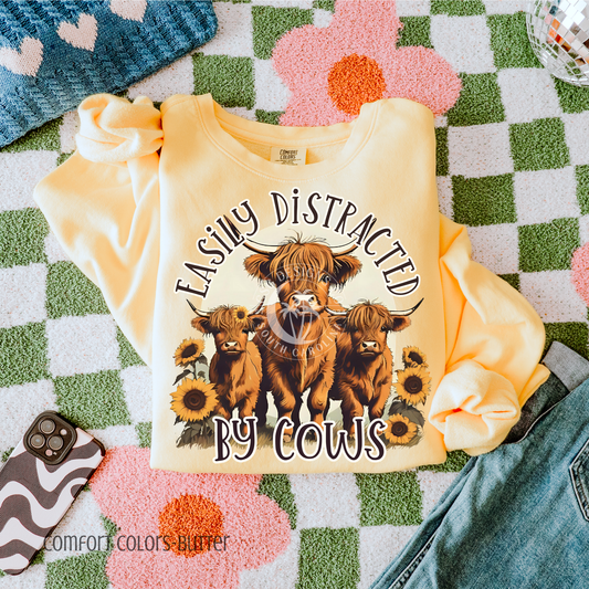 Easily Distracted By Cows-PNG