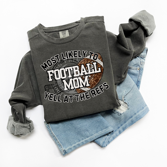 Football Mom- Suspect Yells At Refs