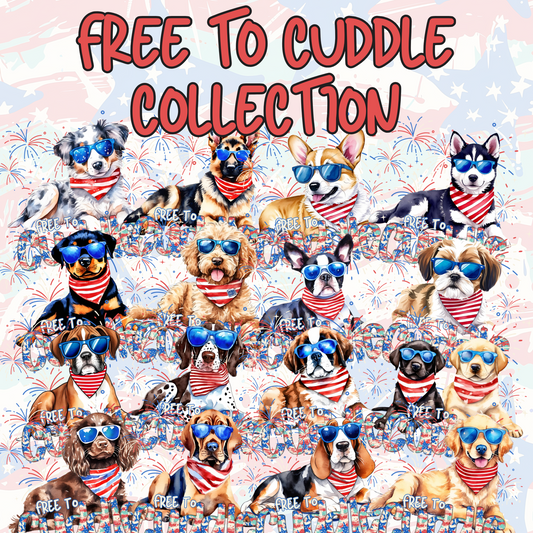 Patriotic Dog BUNDLE