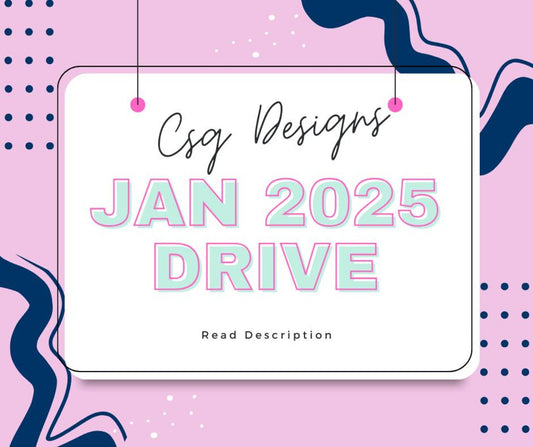 Jan Drive- 2025 Png Files