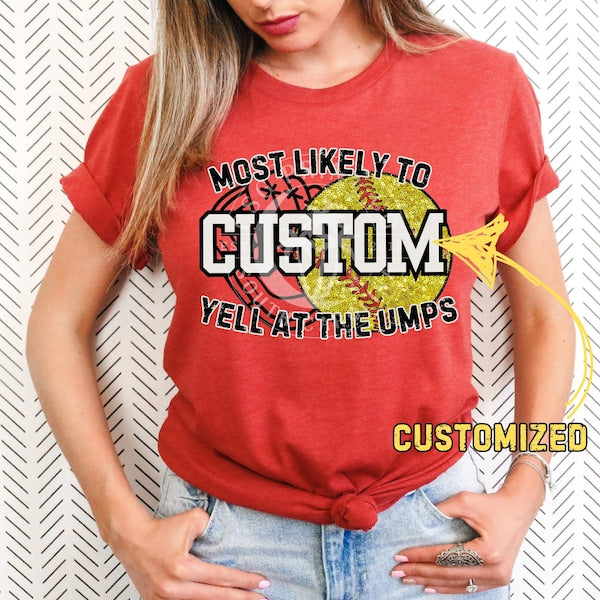 CUSTOM- Softball Yell At The Refs