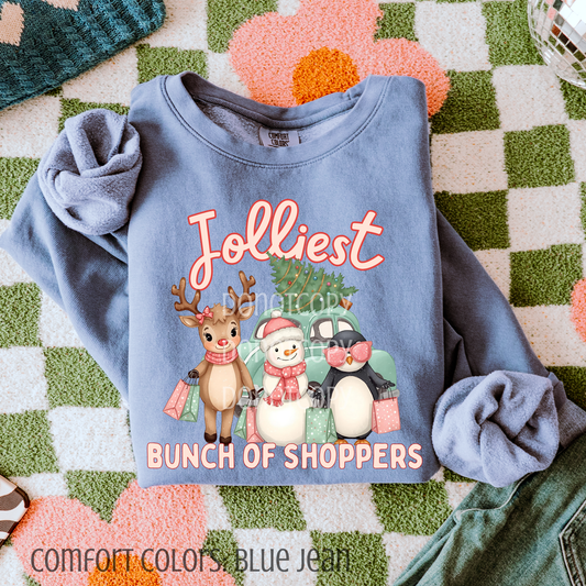 Jolliest Bunch Of Shoppers- PNG