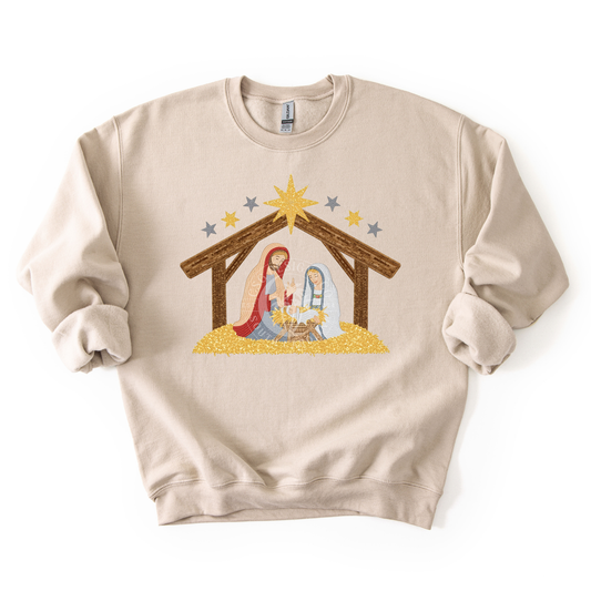 Manger Scene- PNG