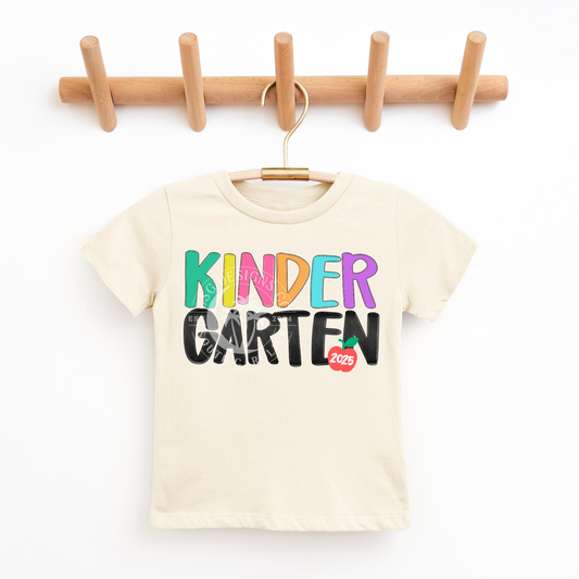 KINDERGARTEN - NEON- PNG