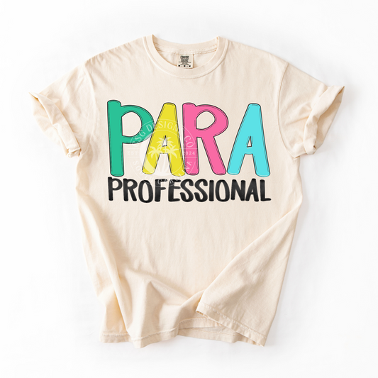 PARA PROFESSIONAL- NEON- PNG