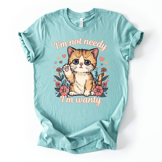 Not Needy. I'm Wanty-PNG