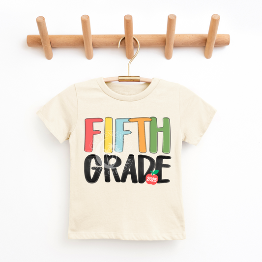 FIFTH GRADE- RETRO-PNG
