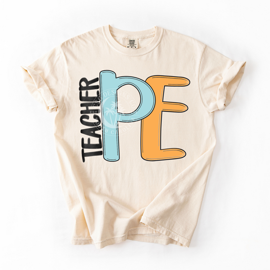 PE TEACHER - RETRO- PNG