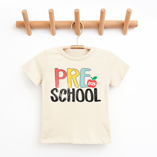 PRESCHOOL - RETRO- PNG