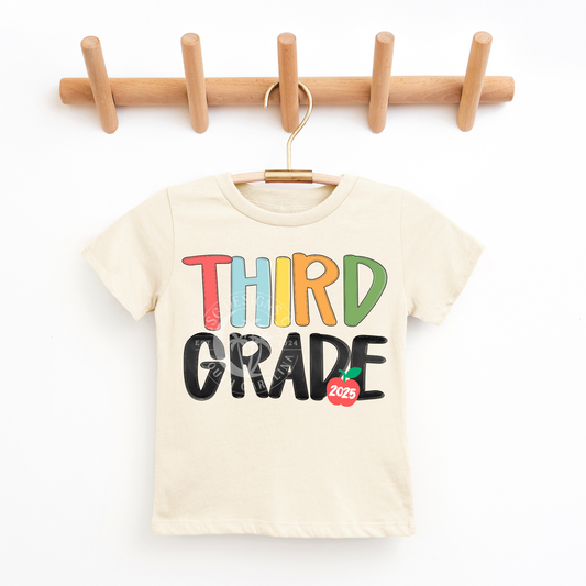 THIRD GRADE- RETRO- PNG