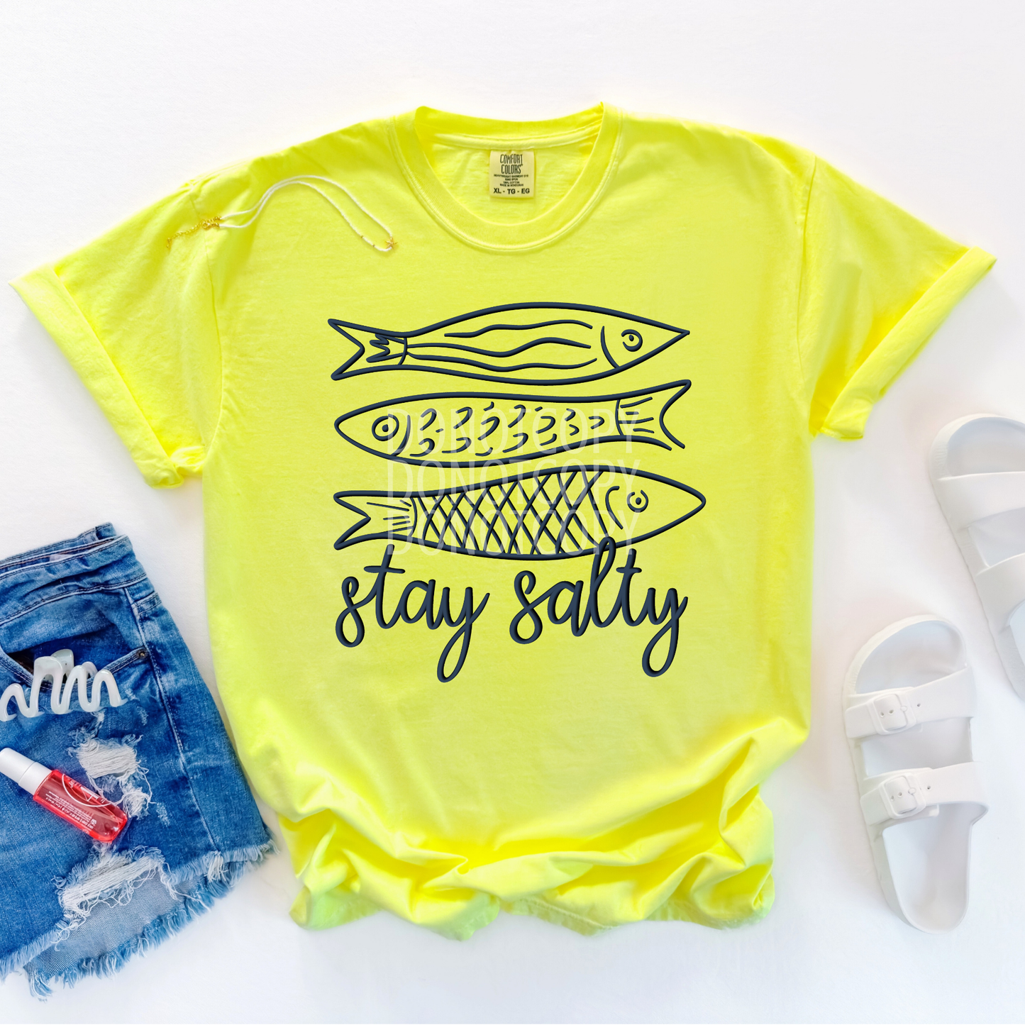 Stay Salty Sardines- Png