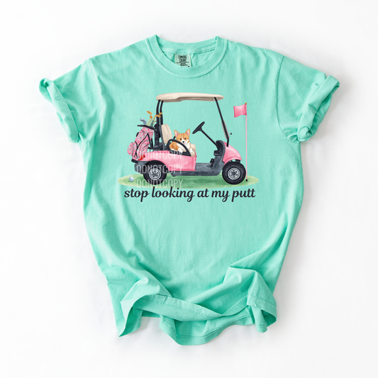 Stop Looking At My Putt-PNG