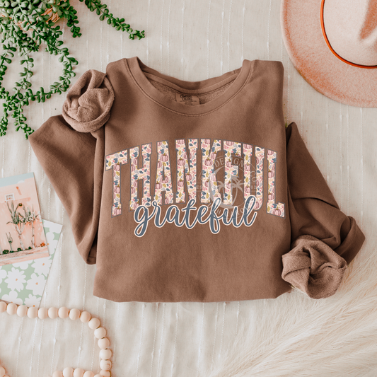 Thankful Grateful- PNG
