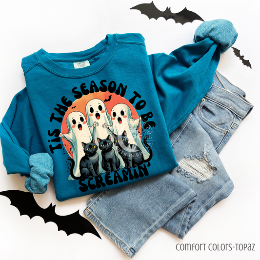 Tis The Season To Be Screaming-Ghost-PNG
